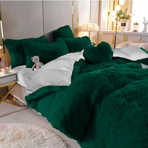 POŚCIEL 200x220 PLUSZ MIŚ ZIMOWA POLAROWA CIEPŁA MIKROFIBRA WŁOCHACZ