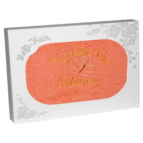 RĘCZNIK Z HAFTEM DZIEŃ MATKI 70x140 NA PREZENT