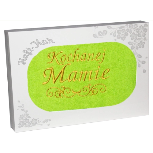 RĘCZNIK Z HAFTEM DZIEŃ MATKI 70x140 NA PREZENT