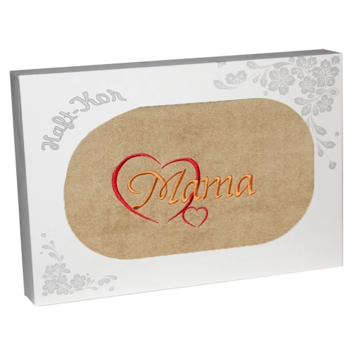 RĘCZNIK Z HAFTEM DZIEŃ MATKI 70x140 NA PREZENT