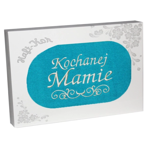RĘCZNIK Z HAFTEM DZIEŃ MATKI 70x140 NA PREZENT