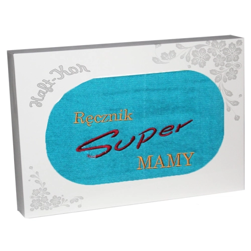 RĘCZNIK Z HAFTEM DZIEŃ MATKI 70x140 NA PREZENT