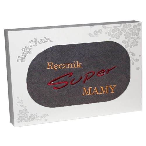 RĘCZNIK Z HAFTEM DZIEŃ MATKI 70x140 NA PREZENT