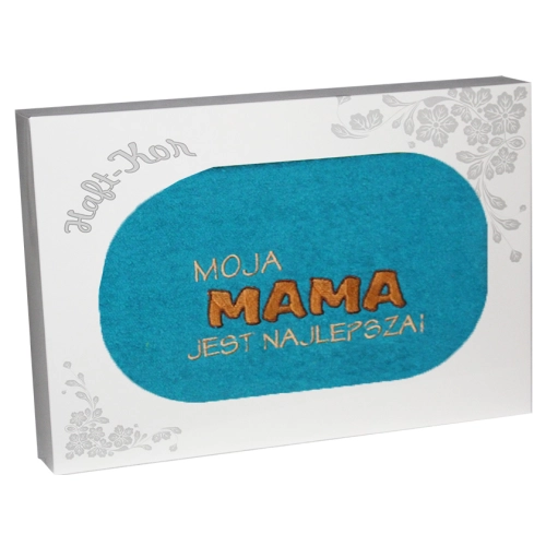 RĘCZNIK Z HAFTEM DZIEŃ MATKI 70x140 NA PREZENT