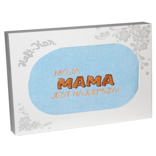 RĘCZNIK Z HAFTEM DZIEŃ MATKI 70x140 NA PREZENT