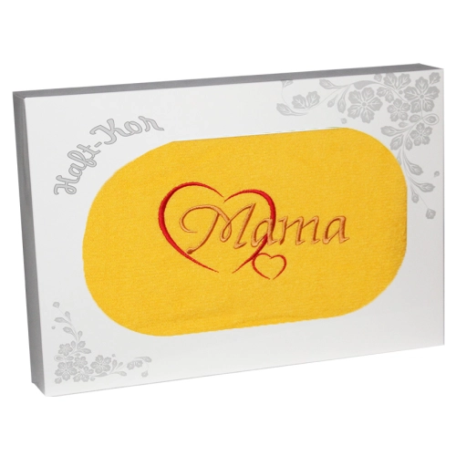 RĘCZNIK Z HAFTEM DZIEŃ MATKI 70x140 NA PREZENT