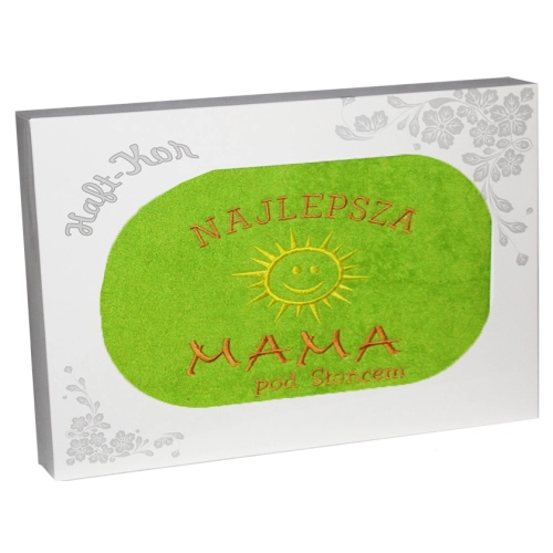 RĘCZNIK Z HAFTEM DZIEŃ MATKI 70x140 NA PREZENT