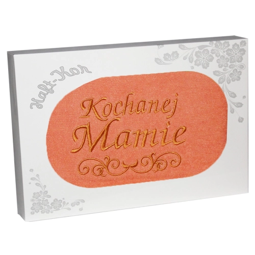 RĘCZNIK Z HAFTEM DZIEŃ MATKI 70x140 NA PREZENT