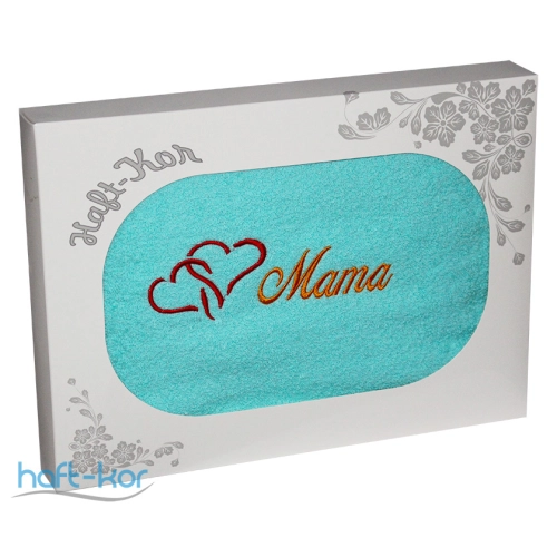 RĘCZNIK Z HAFTEM DZIEŃ MATKI 70x140 NA PREZENT