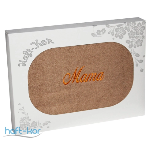 RĘCZNIK Z HAFTEM DZIEŃ MATKI 70x140 NA PREZENT