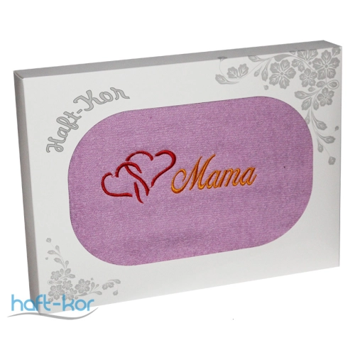 RĘCZNIK Z HAFTEM DZIEŃ MATKI 70x140 NA PREZENT