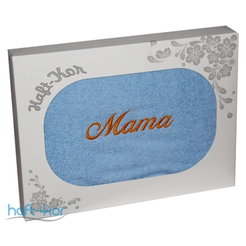 RĘCZNIK Z HAFTEM DZIEŃ MATKI 70x140 NA PREZENT