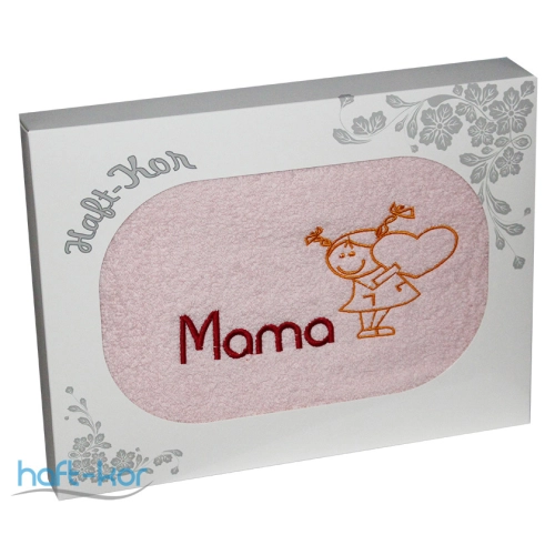 RĘCZNIK Z HAFTEM DZIEŃ MATKI 70x140 NA PREZENT