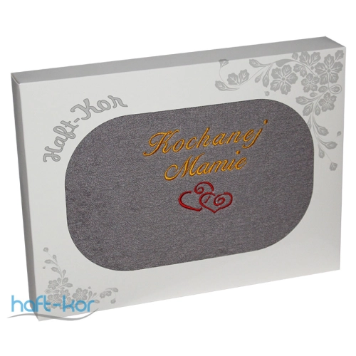 RĘCZNIK Z HAFTEM DZIEŃ MATKI 70x140 NA PREZENT