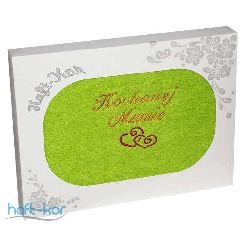 RĘCZNIK Z HAFTEM DZIEŃ MATKI 70x140 NA PREZENT