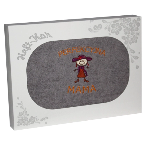 RĘCZNIK Z HAFTEM DZIEŃ MATKI 70x140 NA PREZENT