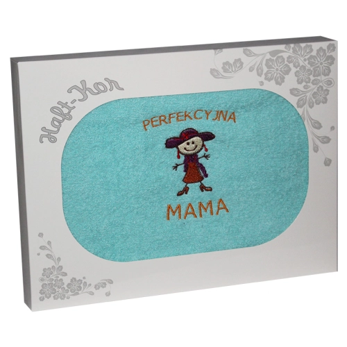 RĘCZNIK Z HAFTEM DZIEŃ MATKI 70x140 NA PREZENT