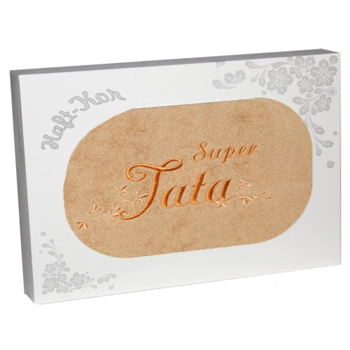 RĘCZNIK Z HAFTEM DLA DZIEŃ OJCA 70x140 NA PREZENT