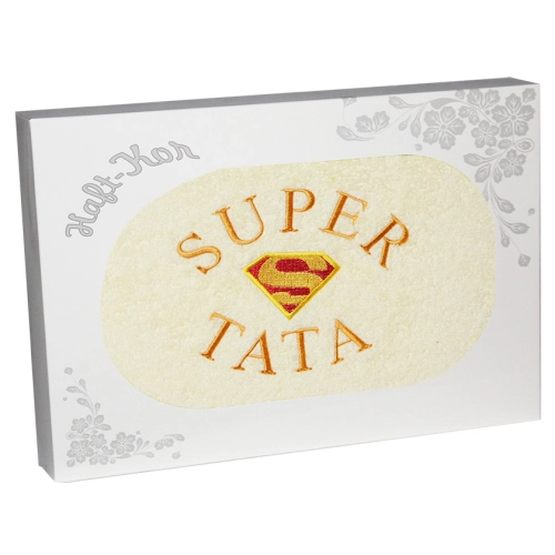 RĘCZNIK Z HAFTEM DLA DZIEŃ OJCA 70x140 NA PREZENT