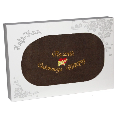 RĘCZNIK Z HAFTEM DLA DZIEŃ OJCA 70x140 NA PREZENT