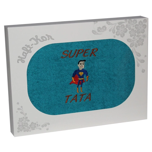 RĘCZNIK Z HAFTEM DLA DZIEŃ OJCA 70x140 NA PREZENT