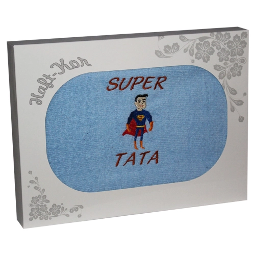 RĘCZNIK Z HAFTEM DLA DZIEŃ OJCA 70x140 NA PREZENT