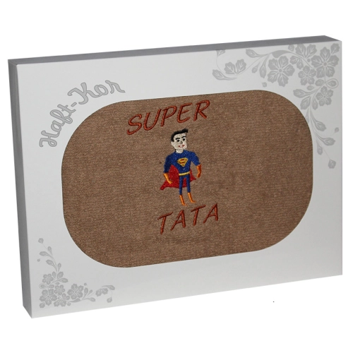 RĘCZNIK Z HAFTEM DLA DZIEŃ OJCA 70x140 NA PREZENT