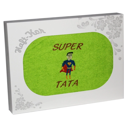 RĘCZNIK Z HAFTEM DLA DZIEŃ OJCA 70x140 NA PREZENT