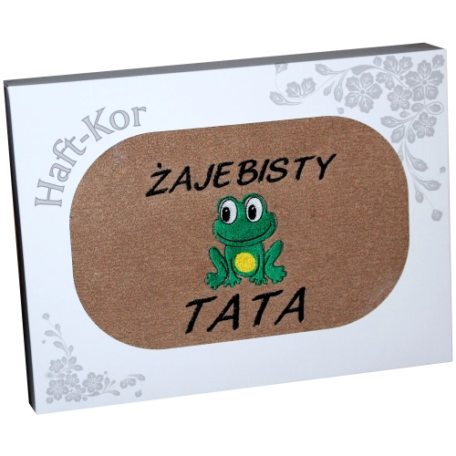 RĘCZNIK Z HAFTEM DZIEŃ OJCA 70x140 NA PREZENT