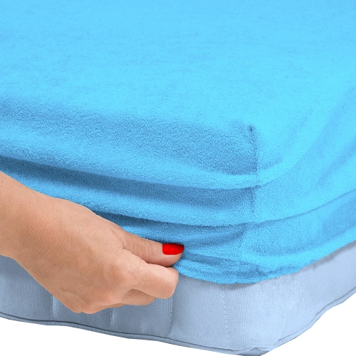 PRZEŚCIERADŁO NIEPRZEMAKALNE FROTTE 100x200 GUMKĄ