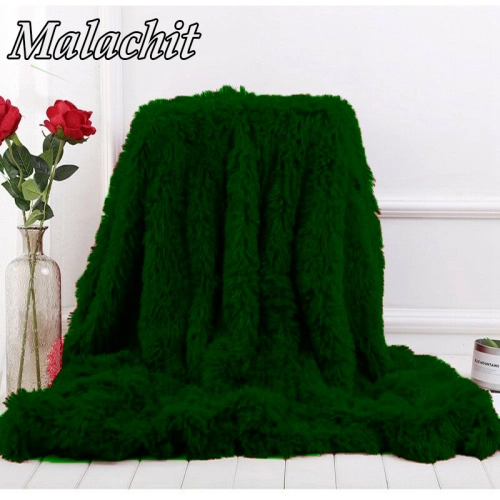 NARZUTA WŁOCHACZ KOC PLUSZ PLED FUTRZAK 160X200