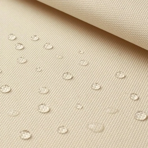OXFORD TKANINA WODOODPORNA OGRODOWA OBICIOWA MATERIAŁ WODOODPORNY KREMOWY