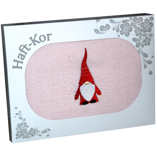 RĘCZNIK 70x140 Z HAFTEM NA PREZENT SKRZAT ŚWIĘTA