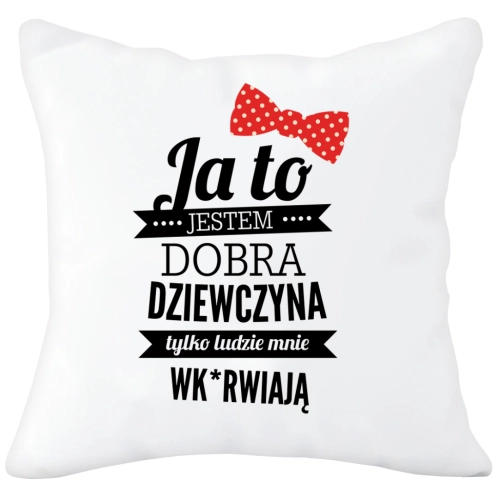 PODUSZKA  Z SUPER NADRUKIEM NA PREZENT