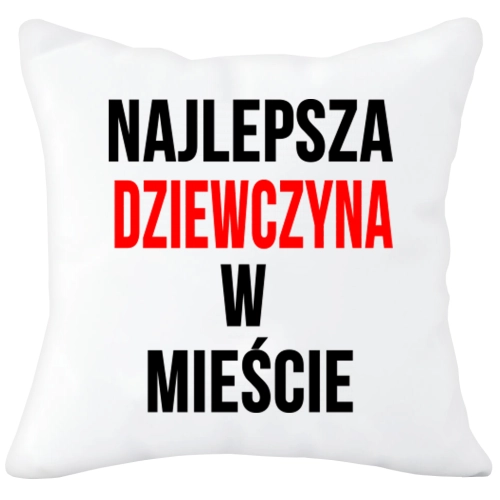 PODUSZKA  Z SUPER NADRUKIEM NA PREZENT
