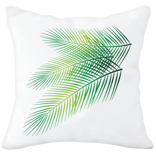 PODUSZKA  40x40 Z NADRUKIEM SUMMER LIŚĆ