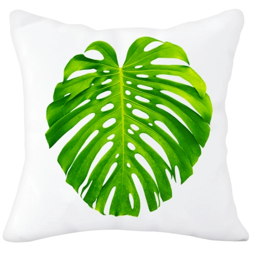 PODUSZKA  40x40 Z NADRUKIEM SUMMER LIŚĆ