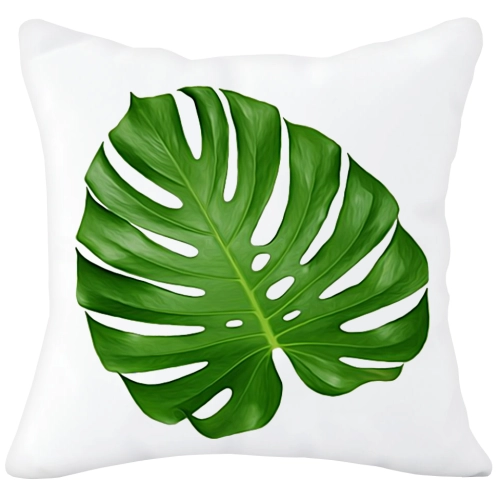 PODUSZKA  40x40 Z NADRUKIEM SUMMER LIŚĆ