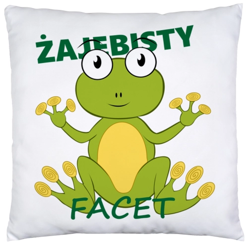 PODUSZKA 40x40 DZIEŃ CHŁOPAKA FACETA PREZENT DRUK