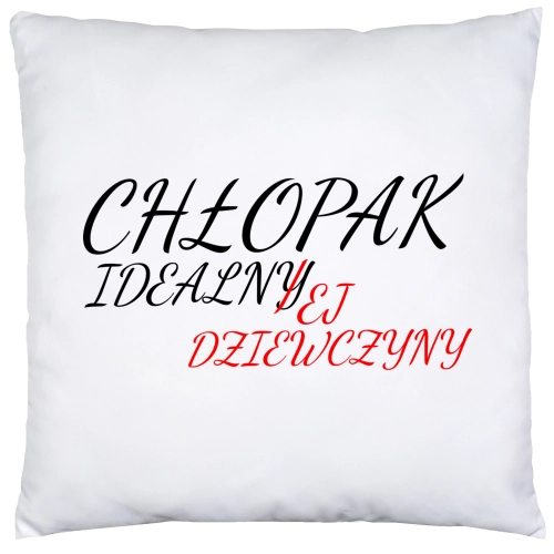 PODUSZKA 40x40 DZIEŃ CHŁOPAKA FACETA PREZENT DRUK