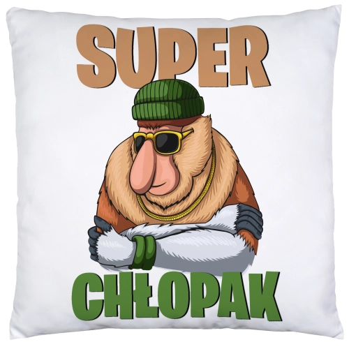 PODUSZKA 40x40 DZIEŃ CHŁOPAKA FACETA PREZENT DRUK