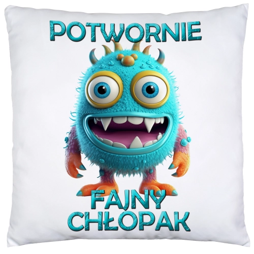 PODUSZKA 40x40 DZIEŃ CHŁOPAKA FACETA PREZENT DRUK