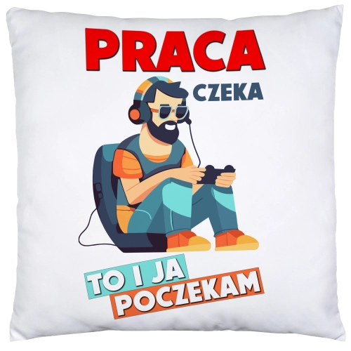 PODUSZKA 40x40 DZIEŃ CHŁOPAKA FACETA PREZENT DRUK