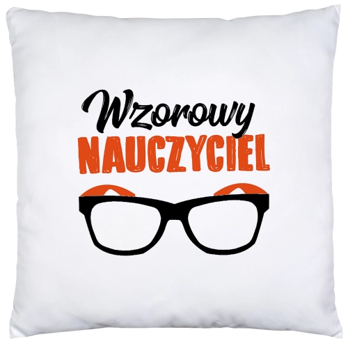 PODUSZKA 40x40 DZIEŃ NAUCZYCIEL WYCHOWAWCA PREZENT
