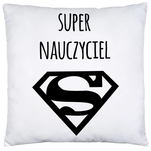 PODUSZKA 40x40 DZIEŃ NAUCZYCIEL WYCHOWAWCA PREZENT