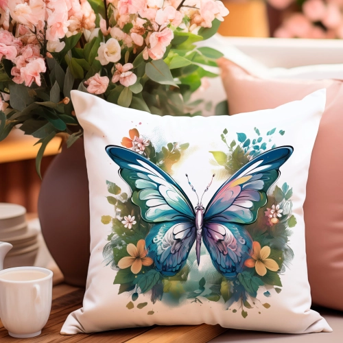 POSZEWKA WELUROWA WIELKANOCNA 40x40 JASIEK  WIOSENNA DEKORACYJNA WAŻKA