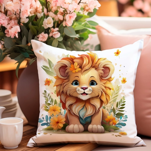 POSZEWKA WIELKANOCNA 40x40 JASIEK WIELKANOC WIOSENNA DEKORACYJNA LWIĄTKO