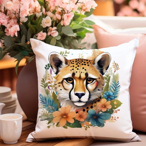 PODUSZKA WIOSENNA WIELKANOCNA 40x40 JASIEK WIELKANOC DEKORACYJNA TYGRYS