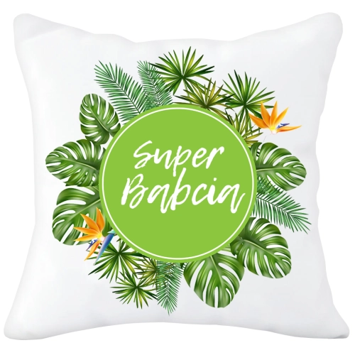 PODUSZKA 40x40 Z NADRUKIEM NA PREZENT DLA BABCI