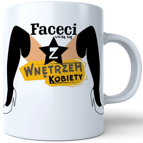 KUBEK DLA FACETA NADRUKIEM PREZENT DZIEŃ CHŁOPAKA